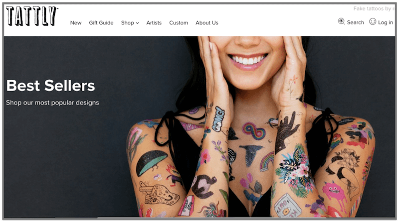 Tattly shopify online store