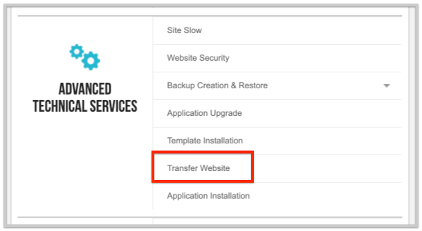 siteground review website transfer process